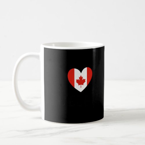 I Love Guelph Canada Heart Flag 1  Coffee Mug