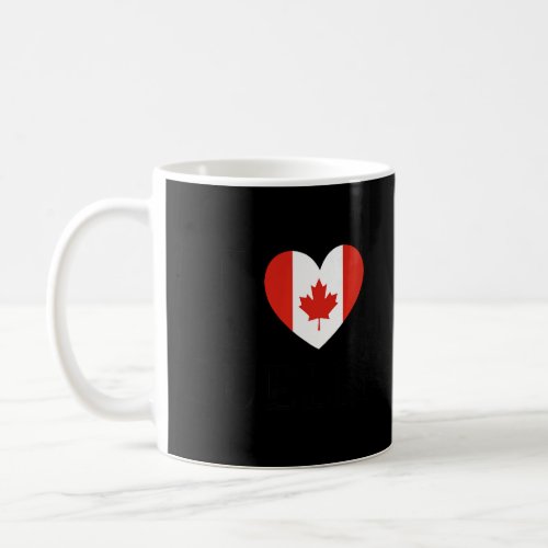 I Love Guelph Canada Heart Flag 1  Coffee Mug