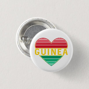 I Love Guinea, Guinean Heart Button