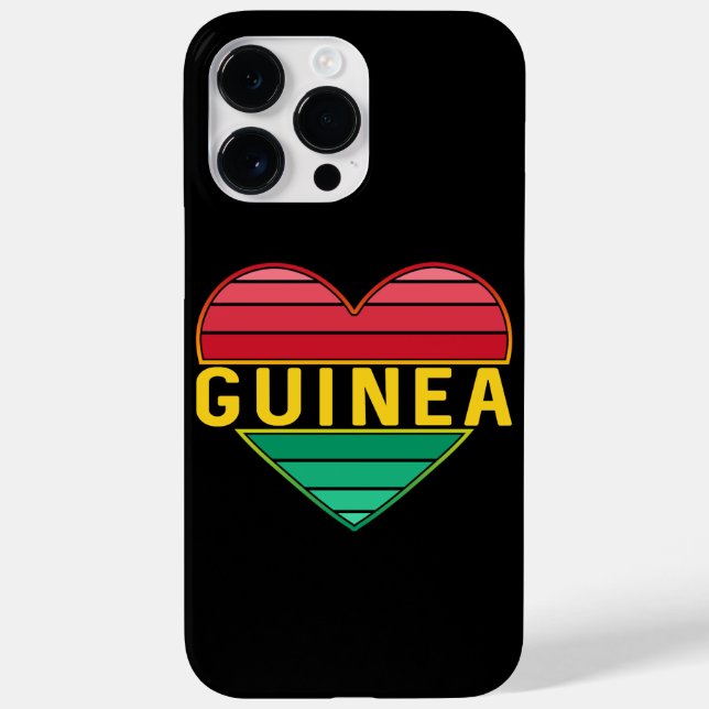 I Love Guinea, Guinean Heart Case-Mate iPhone Case (Back)