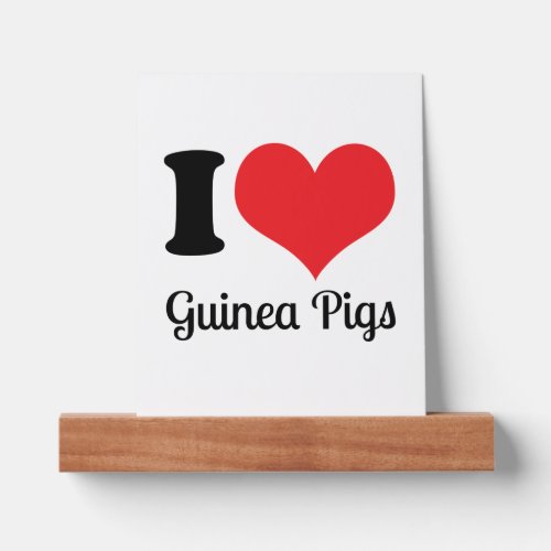 I Love Guinea Pigs Shirt  Picture Ledge