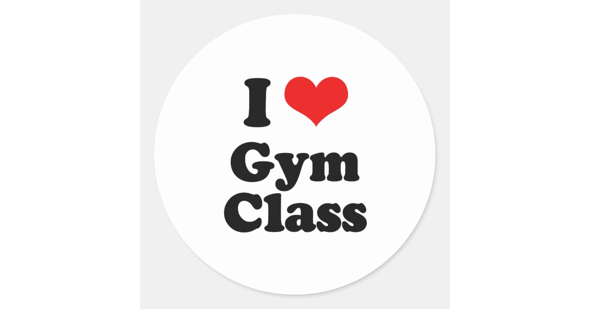 I love GYM - I Love Gym - Sticker
