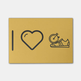 I Love Gymnast Shoes Post-it Notes