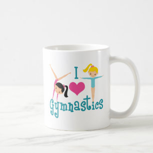 I Love Gymnastics Coffee Mug