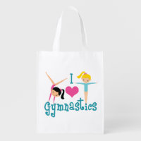 I Love Gymnastics Cute Gymnast