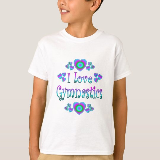 I Love Gymnastics T-Shirt