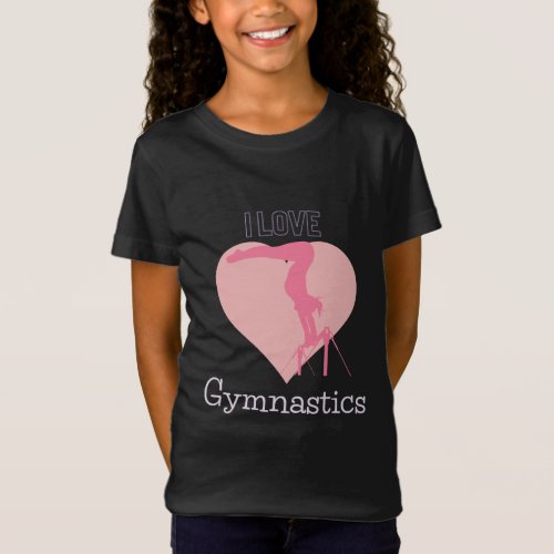 I Love Gymnastics  T_Shirt