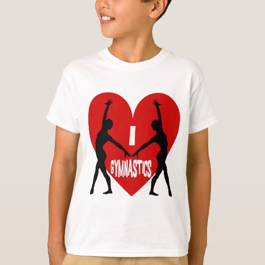 I Love Gymnastics T-Shirt
