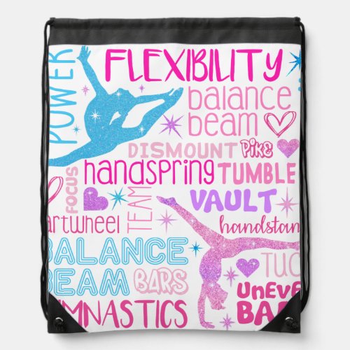 I love gymnastics tote bag