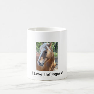 I Love Haflingers mug