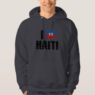 I LOVE HAITI HOODIE