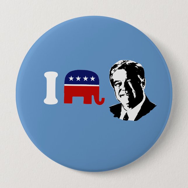 I Love Haley Barbour Button (Front)