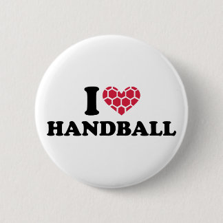 I love Handball Button