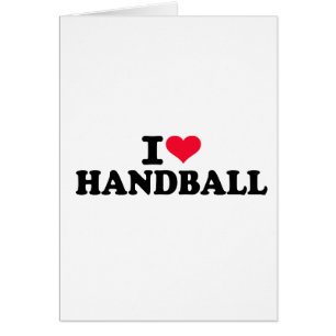 I love Handball Cards