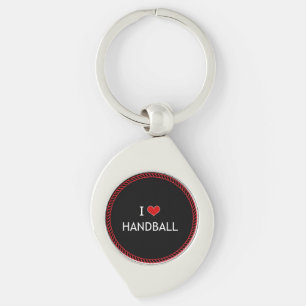 I Love Handball, popular design Keychain