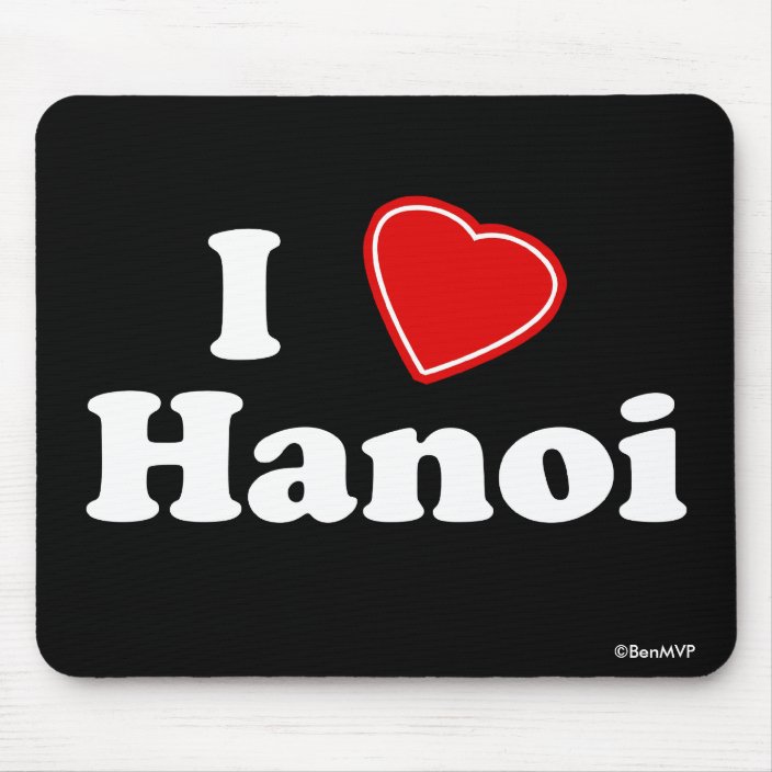 I Love Hanoi Mousepad