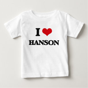 I Love Hanson Baby T-Shirt