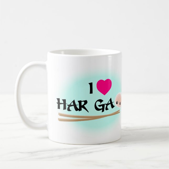 I Love Har Gao (shrimp dumpling) Coffee Mug (Left)
