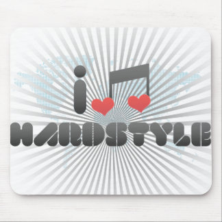 I Love Hardstyle Mouse Pad