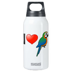 I Love Harlequin Macaws SIGG Thermo Bottle (0.5L)