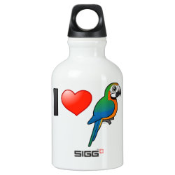 I Love Harlequin Macaws SIGG Traveller Water Bottle (0.6L)
