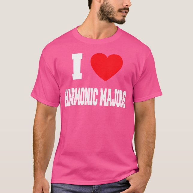 I Love Harmonic Majors T-Shirt (Front)