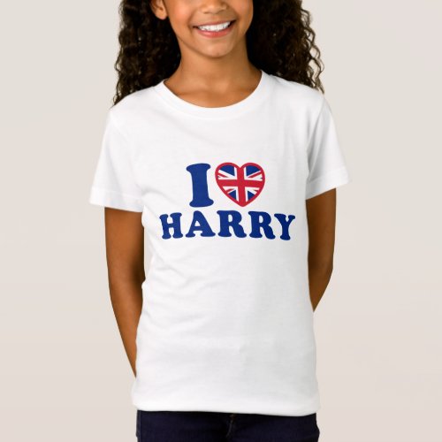 I Love Harry Girls T_Shirt