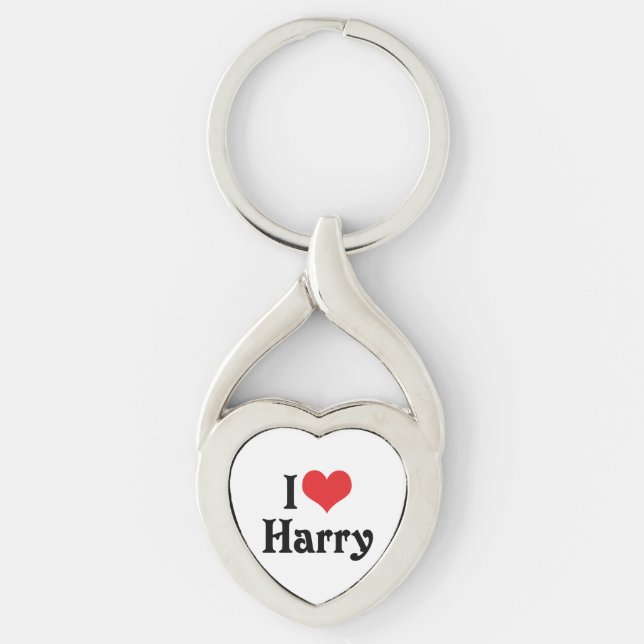 I Love Harry Keychain (Front)