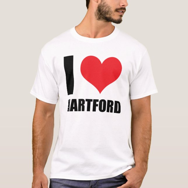 I love Hartford T-Shirt (Front)