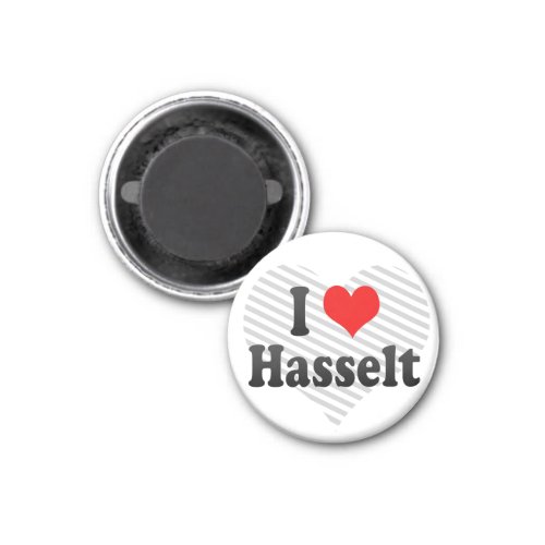 I Love Hasselt Belgium Magnet