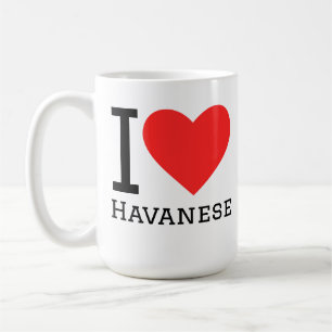 I love havanese coffee mug