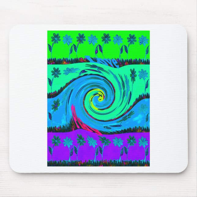 I Love Hawai.png Mouse Pad (Front)