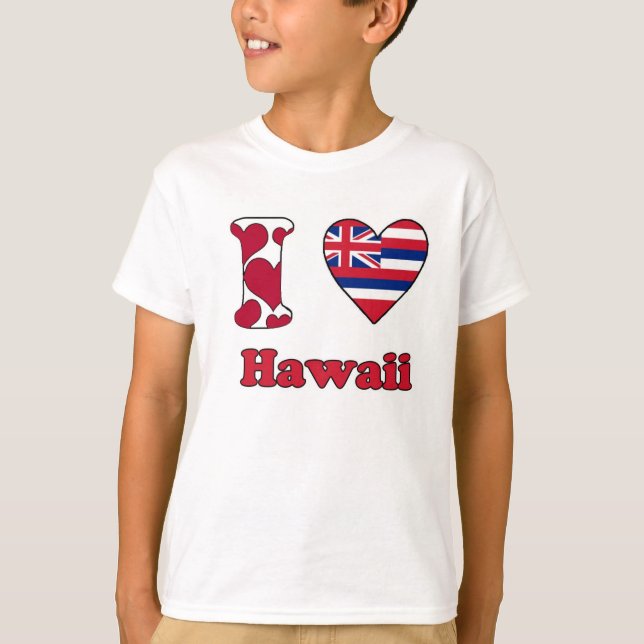 I love Hawaii T-Shirt (Front)