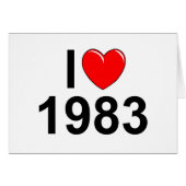 I Love (Heart) 1983 (Front Horizontal)