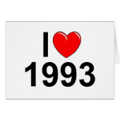I Love (Heart) 1993 (Front Horizontal)