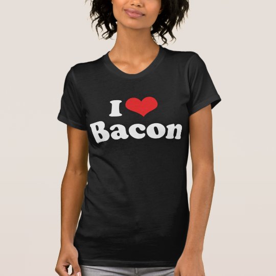 I Love Heart Bacon - Bacon Lover T-Shirt