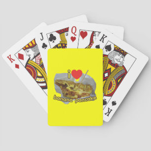 I Love (Heart) Banana Pancake ... Thai Street Food Poker Cards