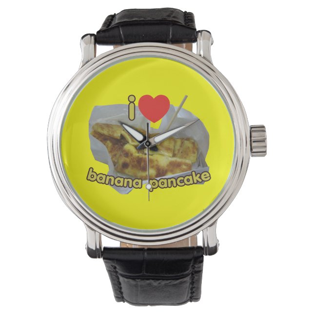 I Love (Heart) Banana Pancake ... Thai Street Food Watch (Front)