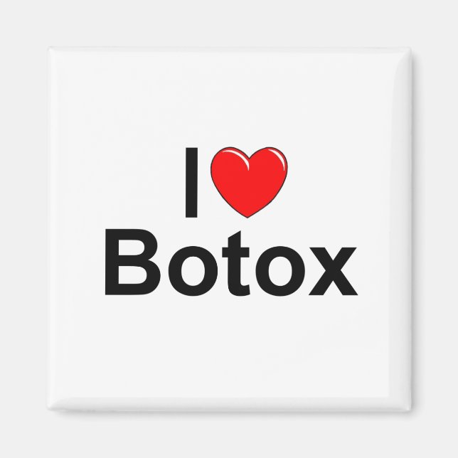 I Love (Heart) Botox Magnet (Front)