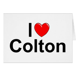 I Love Colton Gifts on Zazzle