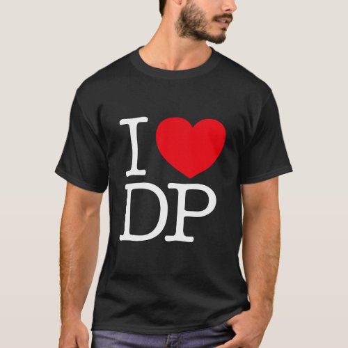 I Love Heart Dp T_Shirt