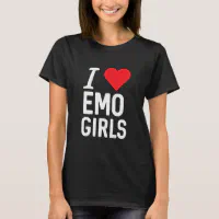 I LOVE HEART EMO GIRLS T-Shirt