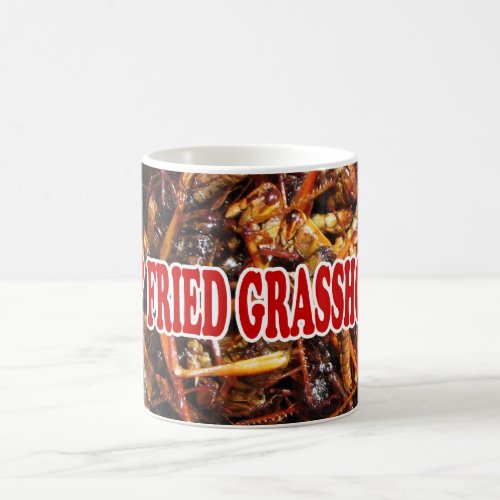 I Love Heart Fried Grasshopper Coffee Mug