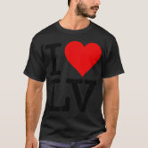 lv heart t shirt