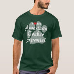 I Love (Heart) My American Cocker Spaniel T-Shirt