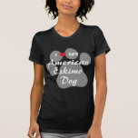 I Love (Heart) My American Eskimo Dog T-Shirt