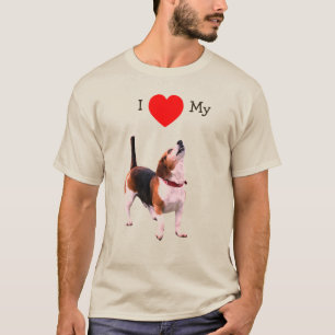 I Love Heart My Beagle Dog T-Shirt
