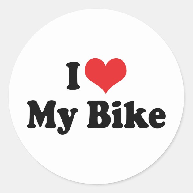 Bike Love Logo Icon Design Stock Vector | Adobe Stock