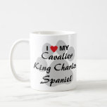 I Love (Heart) My Cavalier King Charles Spaniel Coffee Mug