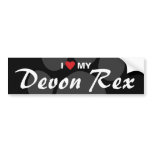 I Love (Heart) My Devon Rex Bumper Sticker